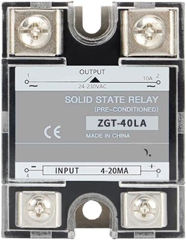 40A 60A LA Single Phase Linear Proportional Controller Input 0-10V OR 4-20mA Voltage Type Regulator Solid State Relay 1Pcs(60LA 4-20mA) in Saudi Arabia