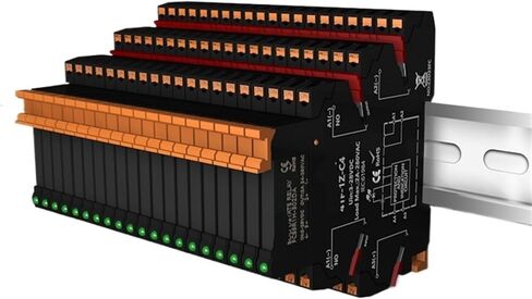 DC Control AC Slim Interface Solid State Relay Module Din SSR Slim Relay DC Control DC 41F-1Z-C2/C4 SSR Relay Din Rail 1Pcs(2A SSR DC-AC C4) in Saudi Arabia