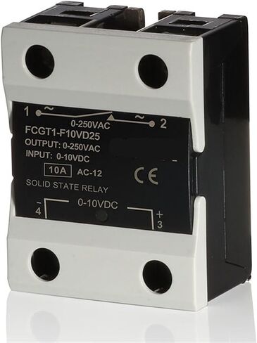 0-10V Control Input SCR Regulator Single Phase Solid State Voltage Regulator 10A 25A 40A 60A 80A 100A 120A 1Pcs(SSR-25A) in Saudi Arabia