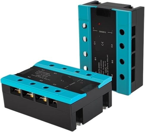 DA ثلاث مرحلة من المرحلة الصلبة ترحيل 25A 40A 100A DC إلى AC 3 المرحلة SSR 3-32V DC CONTROL 24-480V 1PCS (DC CONTROL AC ، 80A) in Saudi Arabia