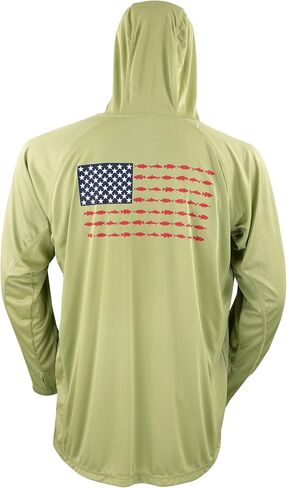 Men's Athletic Hooded Long Sleeve Fishing Shirts UPF 50 UV Sun Protection Shirts Lightweight Rash Guard in Kuwait
