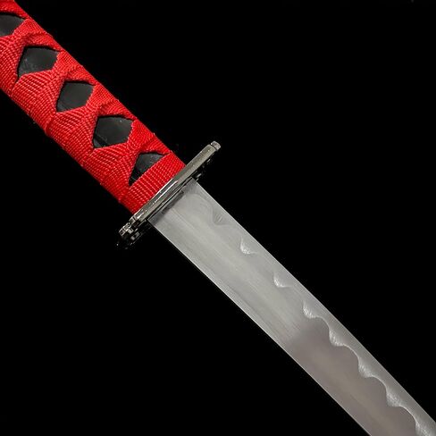 3-Piece Samurai Sword Set, Long, Medium & Short Sizes, Multi-Function Decoration & Training, Made with 1060/1065 Steel, Includes Stand in Saudi Arabia