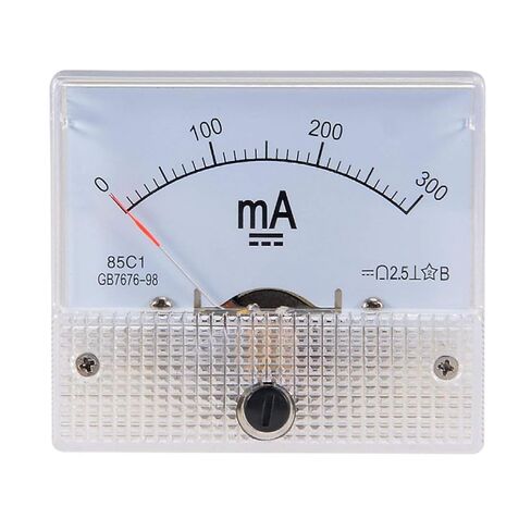 85C1 مقياس التيار التناظرية متر مكعب 0-30MA 100MA 300MA 500MA للاختبار الدائرة 1PCS (DC0-3A) in Saudi Arabia