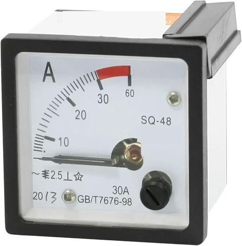 SQ-48 لوحة AMMETER GAUGE AMPERE 1A 2A 3A 5A 10A 20A 30A 50A المؤشر من النوع 1PCS (300A (5A)) in Saudi Arabia