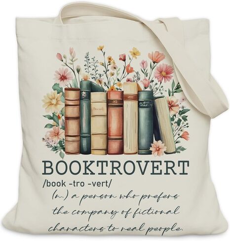 Book Lovers Gifts Tote Bag for Women, Bookish Gifts Tote Bag for Readers Librarian in Kuwait