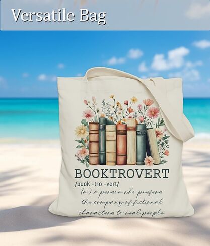 Book Lovers Gifts Tote Bag for Women, Bookish Gifts Tote Bag for Readers Librarian in Kuwait