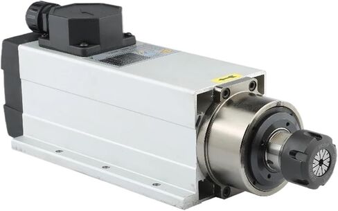 3.5KW CNC محرك المغزل ER25 220V 380V مربعة التثبيت المبرد بالهواء (3.5KW ER25 380V) in Saudi Arabia