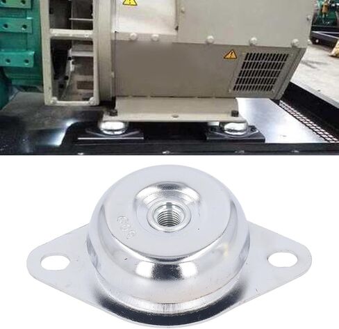 Yunseity Generator Anti Vibration Pad, 500KG Weight Bearing Generator Rubber Shock Absorption Mounts, Vibration Dampener for M16 Bolt Machinery, Enhanced Stability in Saudi Arabia