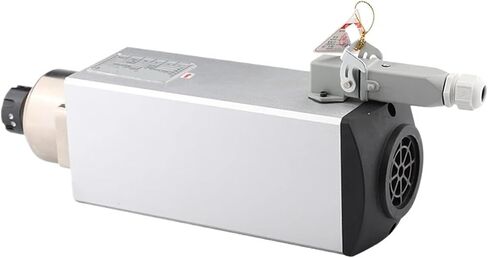 4.5kw ER25 air Cooled Spindle Motor 220v 380v 4 Bearings 18000rpm 300HZ(4.5kw 220V) in Saudi Arabia