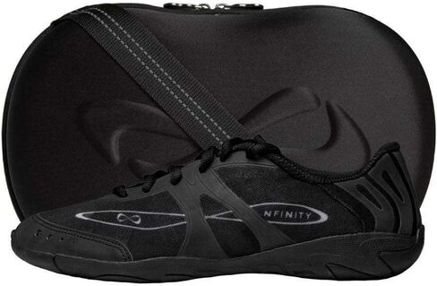 Nfinity Vengeance White Cheer Shoes for Youth Girls-أحذية رياضية عالية الأداء للتنفس للتشجيع والرقص والتدريب الرياضي-خفيف الوزن ودائم للمنافسة in Kuwait