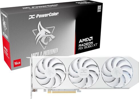 PowerColor Hellhound AMD Radeon RX 9060 XT 8GB GDDR6 in Saudi Arabia