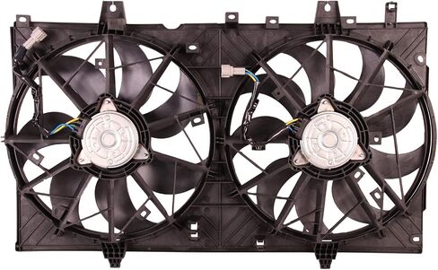 Replacement Cooling Fan Extra Silent for 2011-2013 Hyundai Elantra Sedan/2013 Elantra Coupe/2013-2015 Elantra GT, 2014 Kia Forte/Forte Koup/Forte5 | 253803X000 HY3115133 621-528 in Saudi Arabia