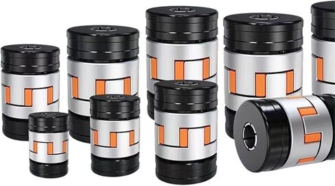 LF-Z-D40L66 High Torque Shaft Coupler 4 Jaw Locking Assembly Flexible Plum Coupling for Cynchronous Motors 1Pcs(LF-Z-D40L66 20mm) in Saudi Arabia