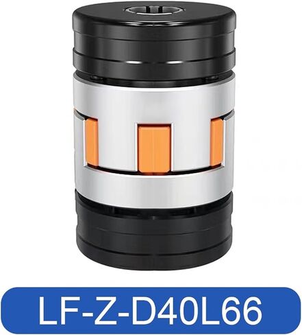 LF-Z-D40L66 High Torque Shaft Coupler 4 Jaw Locking Assembly Flexible Plum Coupling for Cynchronous Motors 1Pcs(LF-Z-D40L66 20mm) in Saudi Arabia