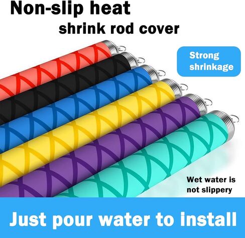Aventik X-Tube Heat Shrink Wrap Tubing for Fishing Rod Grips with Non Slip Waterproof and Insulation 40 Inch Lengths Durable Repair in Saudi Arabia