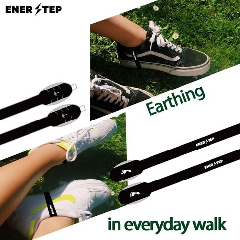 Walk3.1 أحذية التأريض - يحول الأحذية العادية إلى أحذية التأريض وأحذية التأريض - أفضل حزام موصل إلى حد بعيد - 2EA in Saudi Arabia