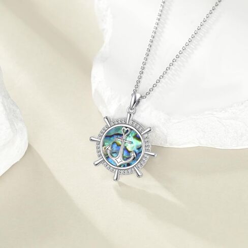 Sailboat Necklace Sterling Silver Sail Boat Pendant Nautical Jewelry Sailing Gifts for Women Men in Saudi Arabia