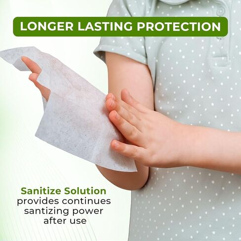 قسط مناديل ملفوفة بشكل فردي - الألوة فيرا | صديق للبيئة ، جاهزة للسفر ، ترطيب (عدد واحد (حزمة 100)) in Kuwait