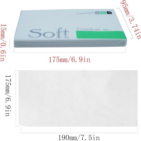 Car Tissue Refills, 300 Sheets 6 Bags Travel Size Handbag Tissues, Facial Napkins Fit for Car Visor Tissue Holder, Cylinder or Box Round Container in Saudi Arabia