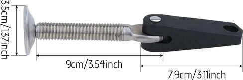 2X Clamp Screw and Handle Assembly Set, 90243-04M01 6G1-43116 6E0-43118-00 Replace 6E7-43116-00 6E0-43118-01 for Outboard in Saudi Arabia