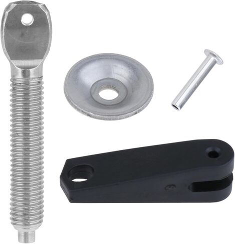 2X Clamp Screw and Handle Assembly Set, 90243-04M01 6G1-43116 6E0-43118-00 Replace 6E7-43116-00 6E0-43118-01 for Outboard in Saudi Arabia