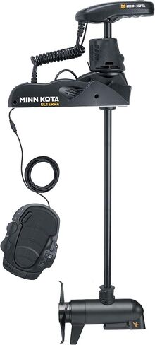 Minn Kota Ulterra Freshwater Electric-Steer Bow-Mount محرك مع Mega Down Imaging و I-Pilot Link GPS ، 80 رطلاً الدفع in Kuwait