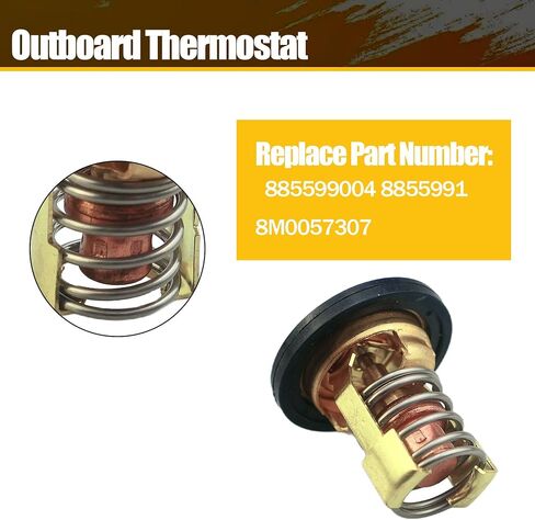 18-3535 18-3675 Outboard Thermostat Fit for Mercury Mariner 200 225 250 HP 3.0L DFI EFI Motors Replace 885599003 885599004 8855991 8M0057307 in Saudi Arabia