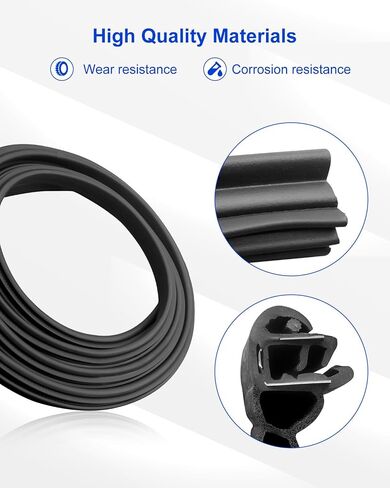 SEAL Weatherstrip Seal LH/RH ملاءمة لـ Chevy Silverado GMC Sierra 1500 2500HD 3500HD CREW CAB CAB CARMANT CAB 2007-2014 ، استبدل 22766400 G3161 in Saudi Arabia