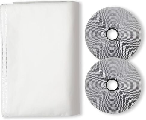 FSEN 400CM Universal Window Seal Kit for Portable AC - Heavy-Duty Oxford Fabric, No-Drill Waterproof Cover with Zipper & 2xVelcro, Fits Crank-Out/Skylight Windows (157")​ in Saudi Arabia