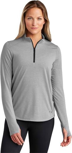 OGIO للسيدات Motion Quarter Zip | رطوبة فتيل تمارين الرياضة أعلى ، ألواح الأكمام الطويلة الرياضية لممارسة الرياضة وارتداء غير رسمي in Saudi Arabia