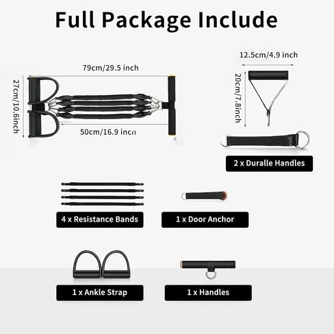 Multifunction Tension Rope, 2 Tubes Stretch Yoga Pedal Tension Strap, Adjustable Resistance, Tension Rope Fitness Equipment in Saudi Arabia