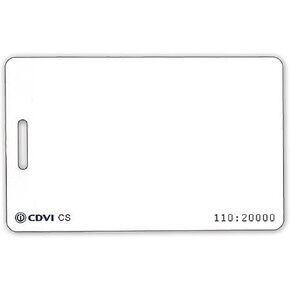 CS25 CLAMSHELL CARD 125KHz RFID CONFID CONTROL CROMENT (حزمة 25)-ترميز CDVI 26 بت ، رقم متسلسل ، PVC-لأنظمة مراقبة CCTV in Kuwait