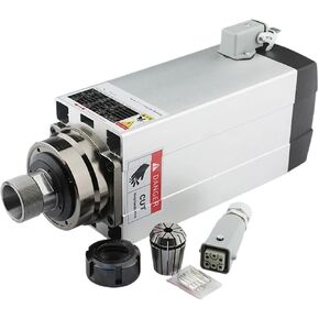 6KW 220V 380V محرك المغزل المبرد بالهواء CNC (6KW ER32 380VSQUARE) in Saudi Arabia