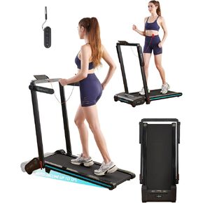 Treadmill with Auto Incline Walking Pad Underdesk for Home Office Potable Compact Running Machine Jogging Caminadora para Casa Up to 13% 6 Levels with Remote Control Indoor Fitness Black in Saudi Arabia