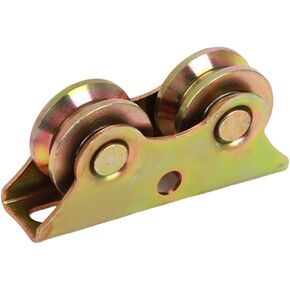 Sliding Door Roller Track Pulley with Bearing V Groove Wheel Sliding Door Floor Guide for Industrial Machines Screen Doors, 12.9cmx3.4cmx6cm in Kuwait