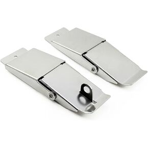 304 Stainless Steel Clasp Spring Hidden Industrial Hardware Concealed Chassis Toolbox Buckle Lock DK607-3 1Pcs(Buckle) in Saudi Arabia