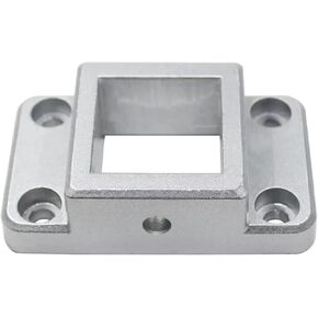 1 Piece 3030/4040 Industrial Aluminum Profile Fixed Base Connection Block Support Foot Flange Foot Base Square Foot CNC 3D Parts(3030 unidirectional) in Saudi Arabia