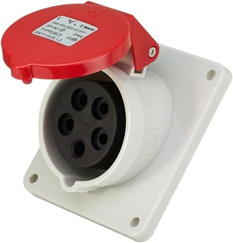 Industrial Socket Aviation Plug TYPR3623 (16A5 core) tilt seat IP44 in Saudi Arabia