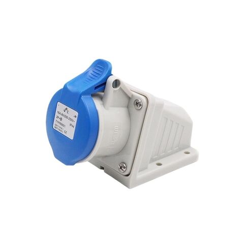 Surface Industrial Socket Typr6601 16A 3 Core 230V Connector 16A 6H Female in Saudi Arabia