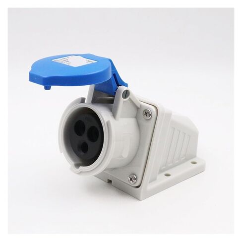 Surface Industrial Socket Typr6601 16A 3 Core 230V Connector 16A 6H Female in Saudi Arabia