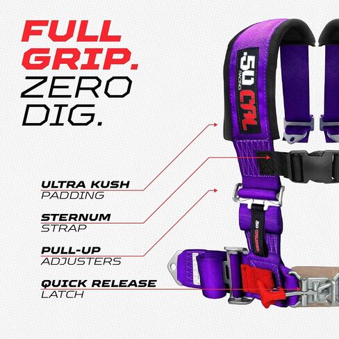 Black 4 Point Harness & Bypass Plug for Bucket Seat ، إصدار مزلاج ، 9 خيارات ألوان ، يعمل مع Canam UTVS ، تسخير السباق ، سيارة سباق ، و Off Road More (وحدة واحدة) [6008 ، 5999] in Kuwait