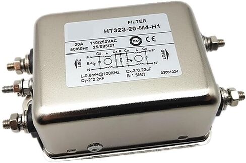 Filter HT323-20-M4-H1 20A Two-Stage Anti-Interference Filter in Saudi Arabia