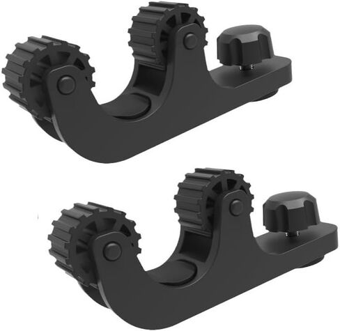 Kayak Paddle Holder, Kayak Fishing Net Holder, Kayak Accessories、Kayak Fishing Poles Holder, Kayak Track Mount Accessories for Fishing Kayak, CanoePaddle Board(2PCS) in Saudi Arabia