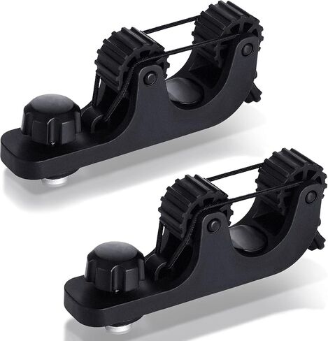 Kayak Paddle Holder, Kayak Fishing Net Holder, Kayak Accessories、Kayak Fishing Poles Holder, Kayak Track Mount Accessories for Fishing Kayak, CanoePaddle Board(2PCS) in Saudi Arabia