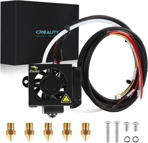 Creality Original Ender 3 Full Assembled Hotend Set, Replacement Full Assemble Hotend Kit with Mental Shell and Dual Fan for Ender 3 / Ender 3S/ Ender 3 Pro in Saudi Arabia