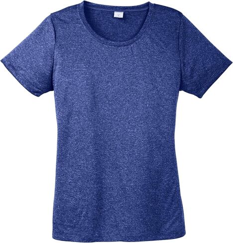 SPORT-TEK Women's Heather Contender Scoop Neck Tee in Saudi Arabia