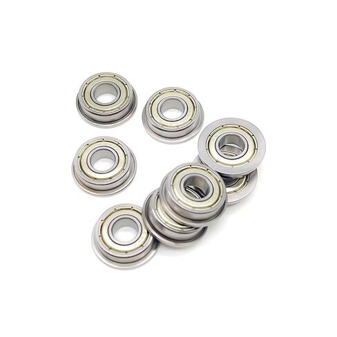 F697ZZ 7x17x5 Mm Bearing Flange Ball Metal Shielded Flanged Bearings 5PCS in Kuwait