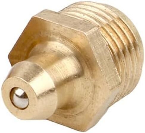 4Pcs Pack Brass M8 x 1mm Thread Straight Grease Zerk Nipple Fitting for Car in Saudi Arabia