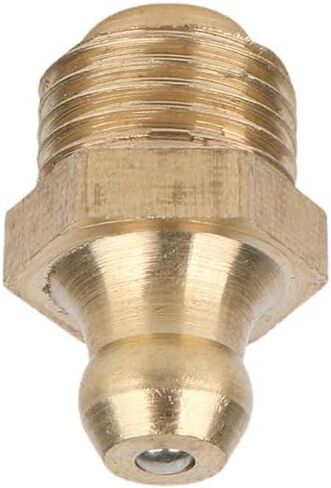 4Pcs Pack Brass M8 x 1mm Thread Straight Grease Zerk Nipple Fitting for Car in Saudi Arabia