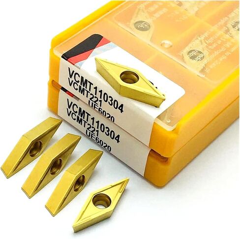 Carbide Tool VCMT110304 UE6020 VP15TF US735 CNC Steel Steel Tething Transp Original Tool VCMT 110304 Carbide Blade (الزاوية: VCMT110304 US735 ، قطر شانك: 10pcs (1Box)) in Saudi Arabia